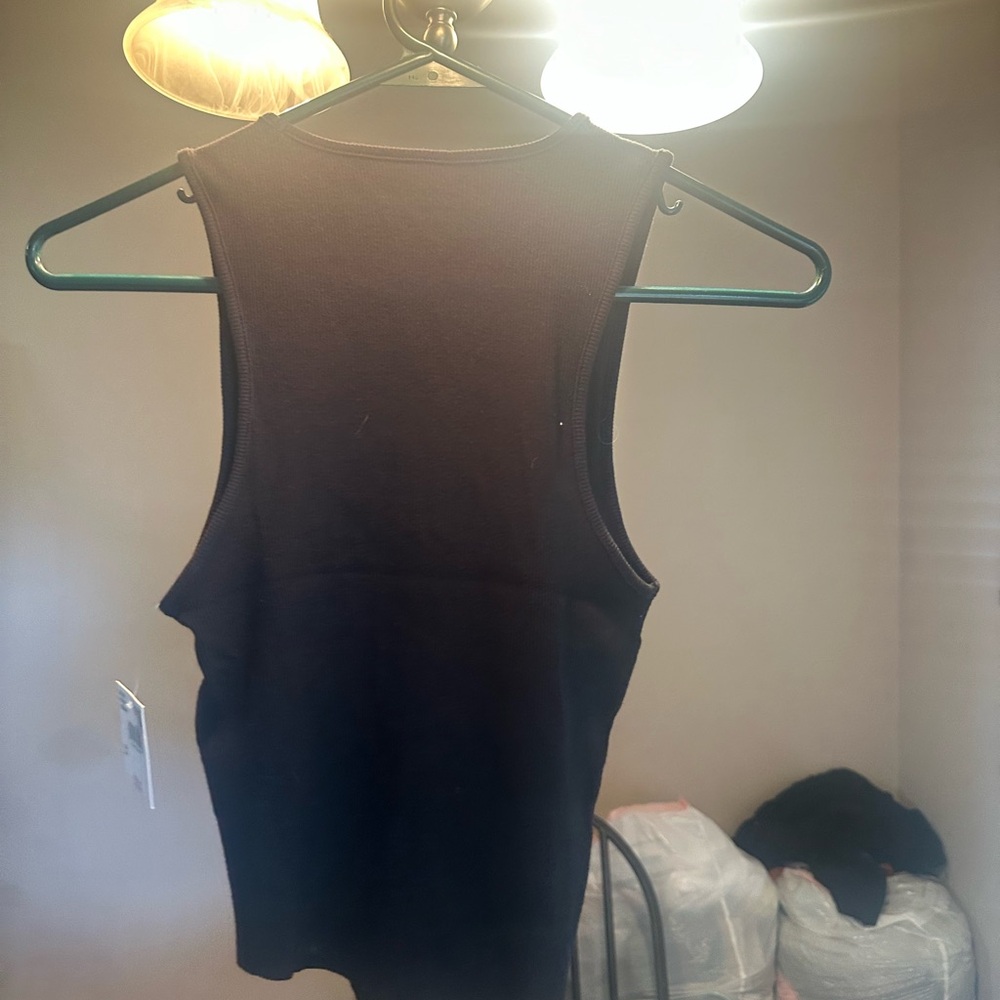 American Eagle Outfitters Black Tank Top
